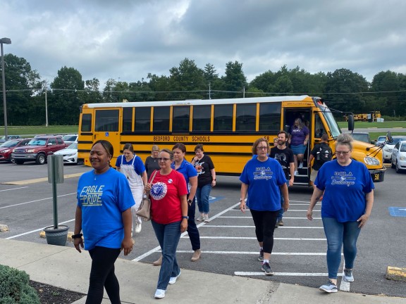 photo for Shelbyville-Bedford Teachers on Tour: Connecting classroom learning to career opportunities. article